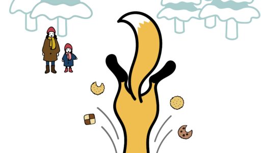 野生動物と餌付け「お菓子めがけてダイブ！Ｔシャツ」